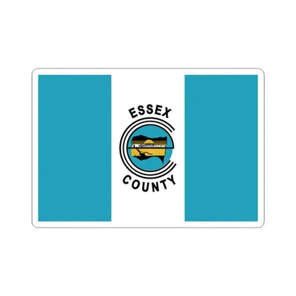 Essex County Ontario Flag pre-2014 (Canada) STICKER Vinyl Kiss-Cut Decal 3 Inch White - The Sticker Space