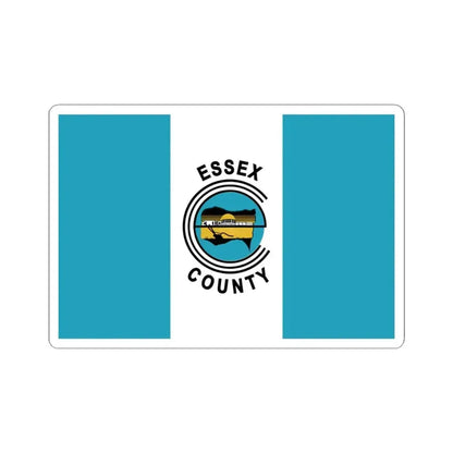 Essex County Ontario Flag pre-2014 (Canada) STICKER Vinyl Kiss-Cut Decal 4 Inch White - The Sticker Space
