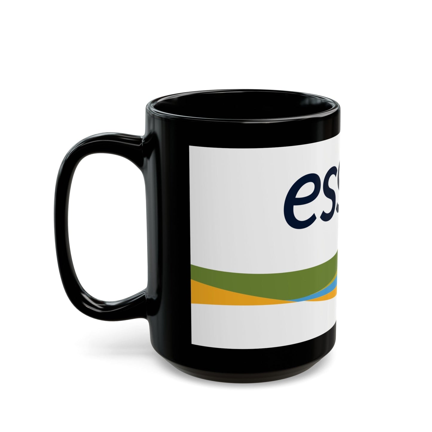 Essex Ontario Flag Canada - Black Coffee Mug-The Sticker Space