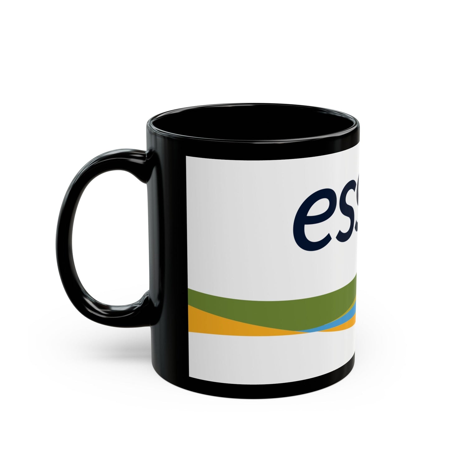 Essex Ontario Flag Canada - Black Coffee Mug-The Sticker Space