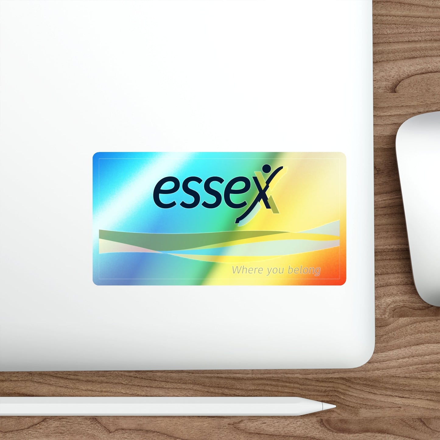 Essex Ontario Flag Canada Holographic STICKER Die-Cut Vinyl Decal-The Sticker Space