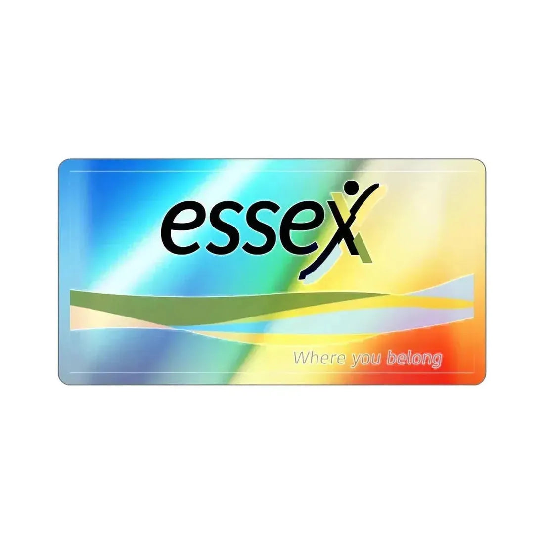 Essex Ontario Flag Canada Holographic STICKER Die-Cut Vinyl Decal 2 Inch - The Sticker Space