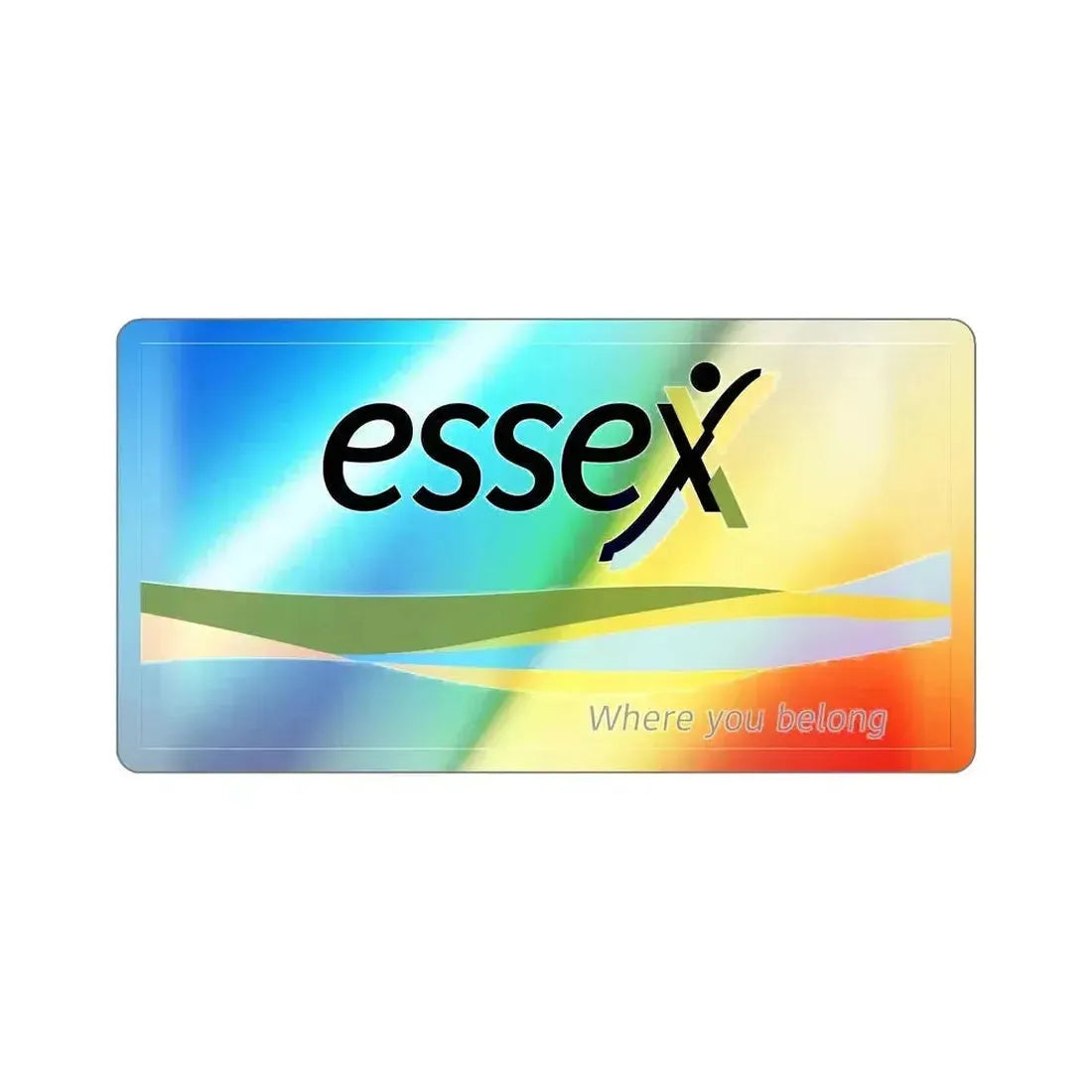 Essex Ontario Flag Canada Holographic STICKER Die-Cut Vinyl Decal 5 Inch - The Sticker Space