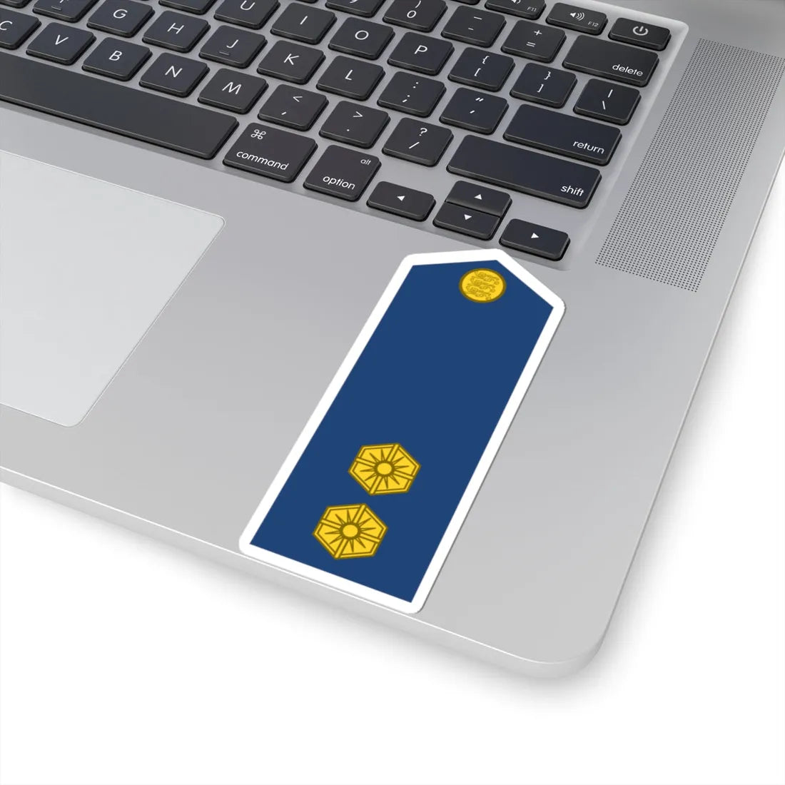 Estonia AirForce OF 1a (Estonia) (Military Rank) STICKER Vinyl Kiss-Cut Decal - The Sticker Space
