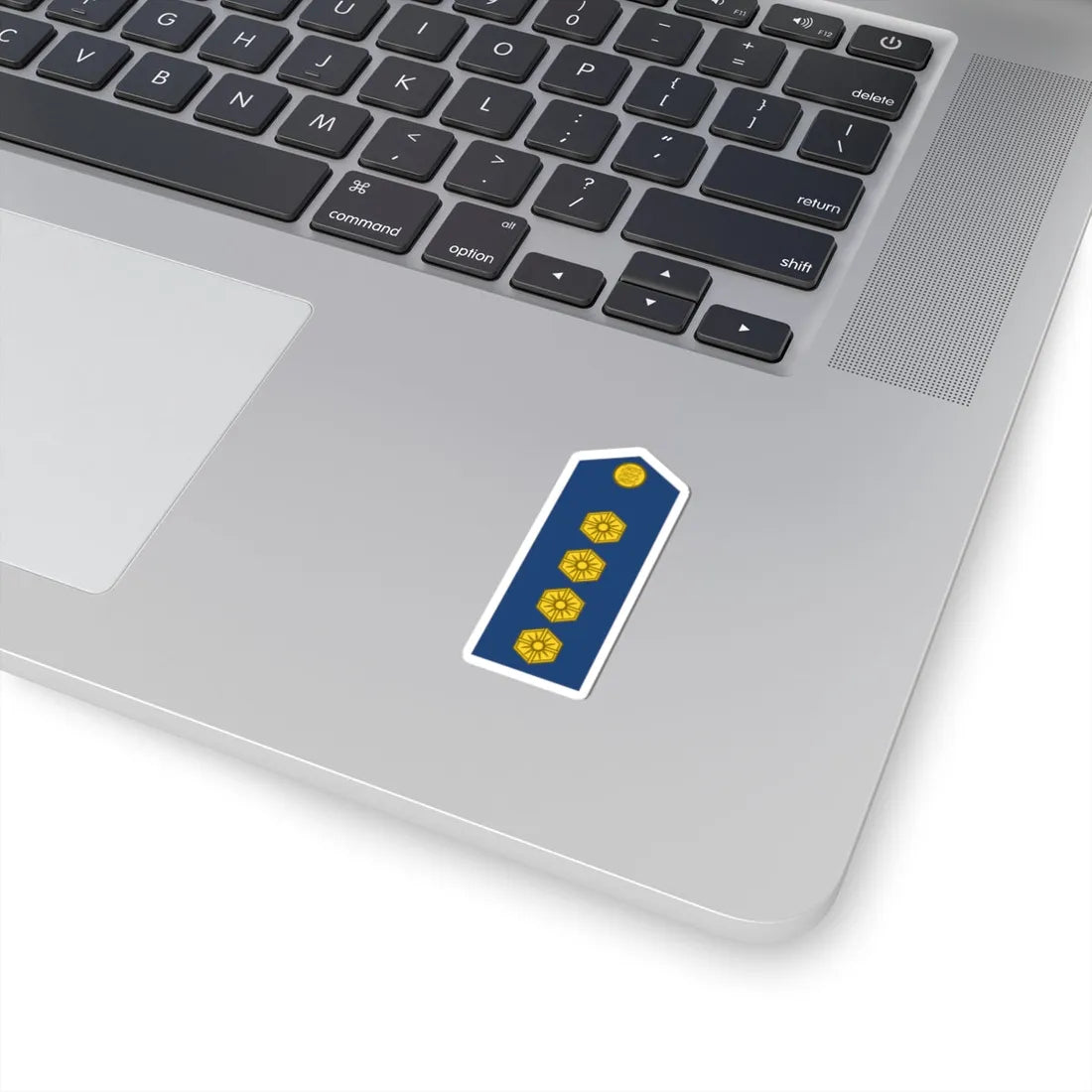 Estonia AirForce OF 2 (Estonia) (Military Rank) STICKER Vinyl Kiss-Cut Decal - The Sticker Space