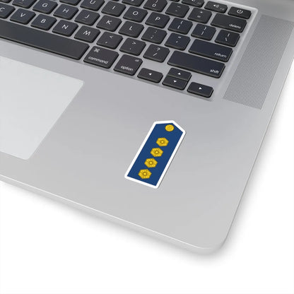 Estonia AirForce OF 2 (Estonia) (Military Rank) STICKER Vinyl Kiss-Cut Decal - The Sticker Space