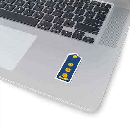 Estonia AirForce OF 5 (Estonia) (Military Rank) STICKER Vinyl Kiss-Cut Decal - The Sticker Space