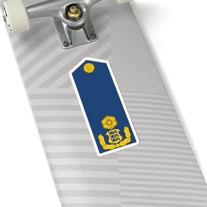 Estonia AirForce OF 6 (Estonia) (Military Rank) STICKER Vinyl Kiss-Cut Decal - The Sticker Space