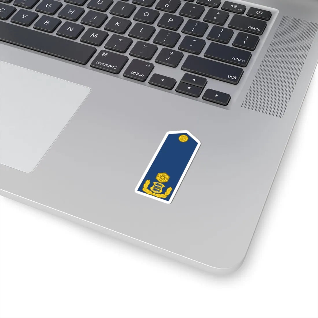 Estonia AirForce OF 6 (Estonia) (Military Rank) STICKER Vinyl Kiss-Cut Decal - The Sticker Space
