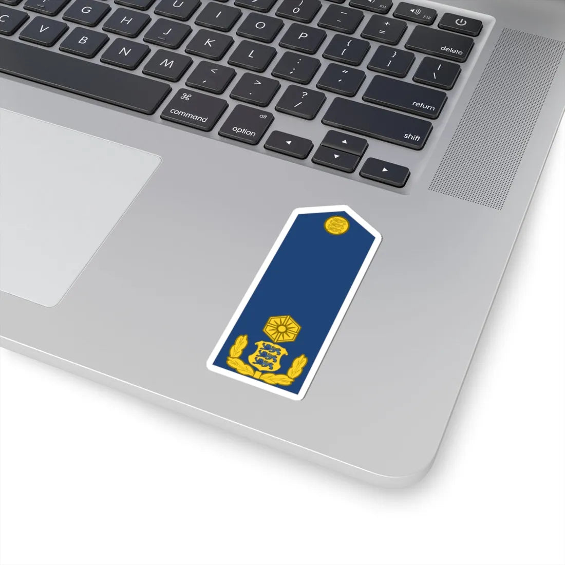 Estonia AirForce OF 6 (Estonia) (Military Rank) STICKER Vinyl Kiss-Cut Decal - The Sticker Space