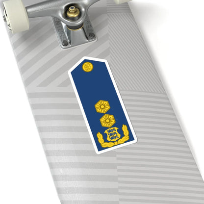 Estonia AirForce OF 7 (Estonia) (Military Rank) STICKER Vinyl Kiss-Cut Decal - The Sticker Space