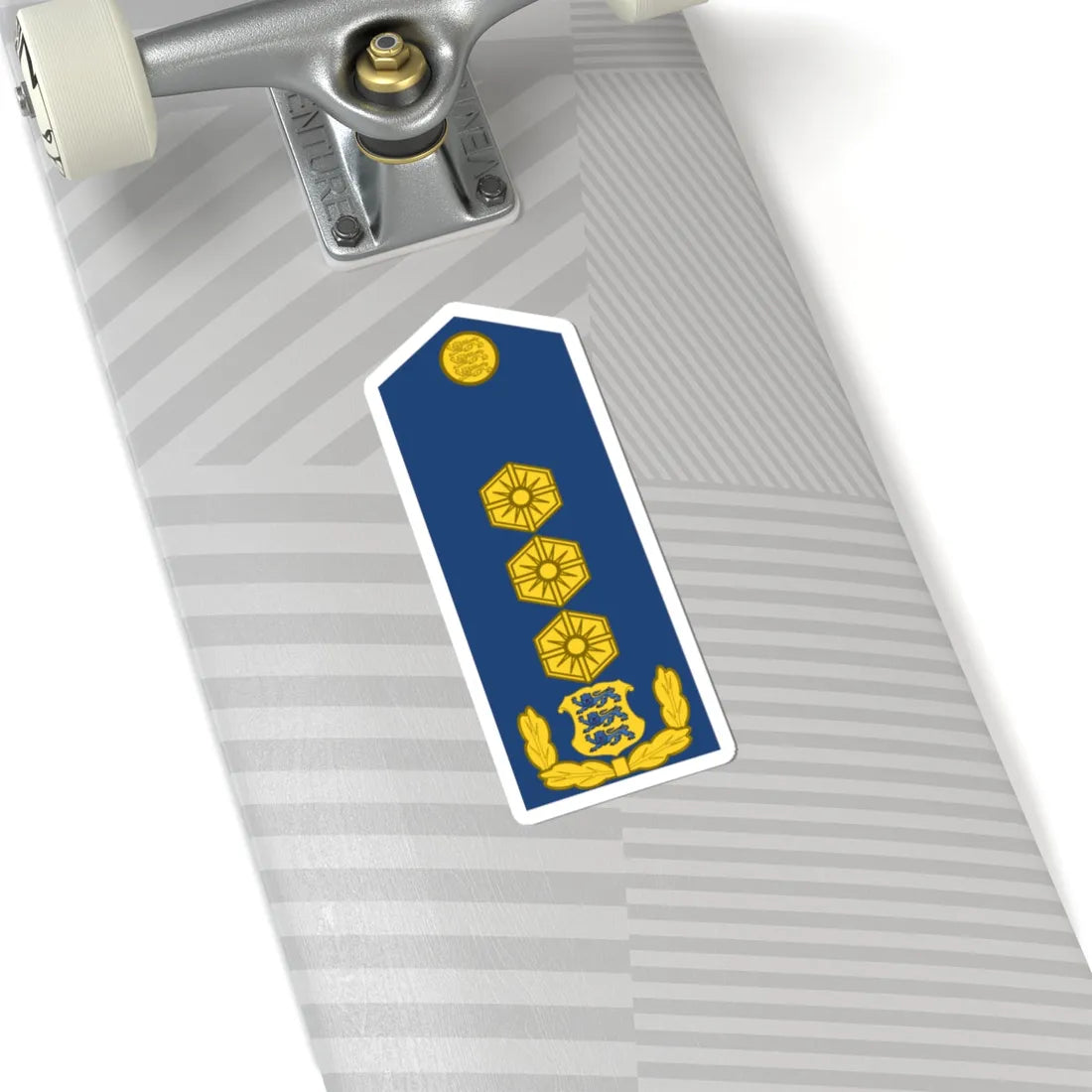 Estonia AirForce OF 8 (Estonia) (Military Rank) STICKER Vinyl Kiss-Cut Decal - The Sticker Space