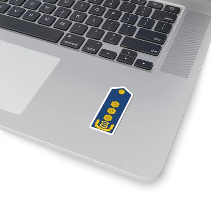 Estonia AirForce OF 8 (Estonia) (Military Rank) STICKER Vinyl Kiss-Cut Decal - The Sticker Space