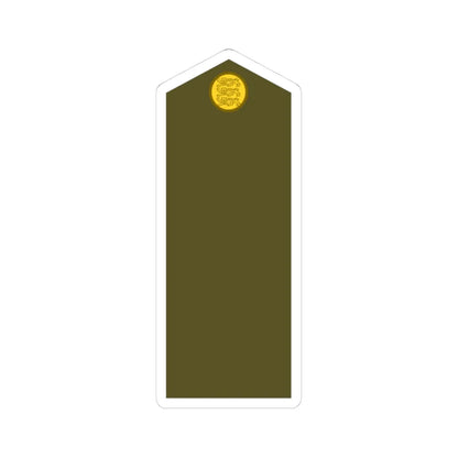 Estonia Army OR 1 (Estonia) (Military Rank) STICKER Vinyl Kiss-Cut Decal 3 Inch White - The Sticker Space
