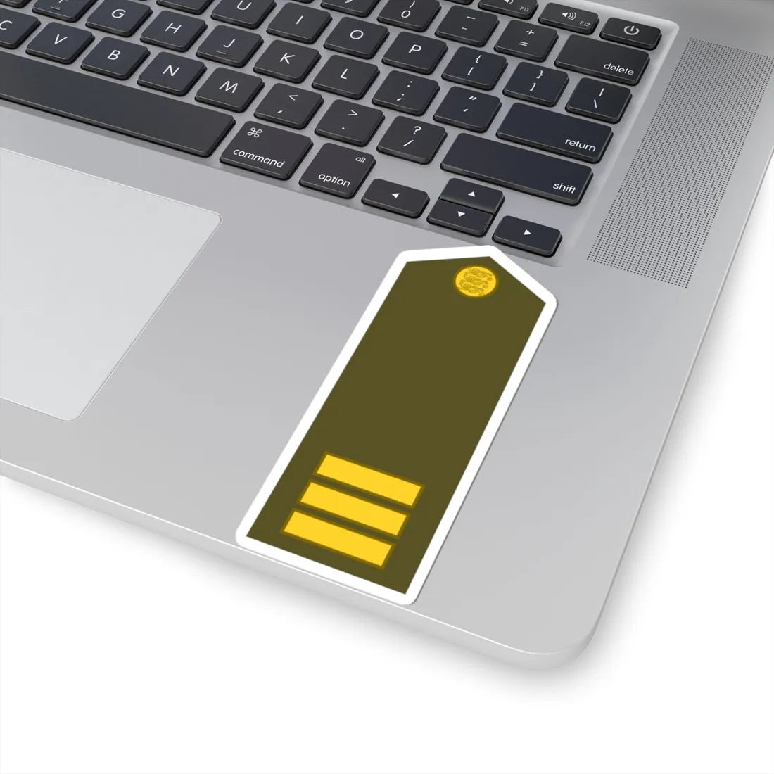 Estonia Army OR 4b (Estonia) (Military Rank) STICKER Vinyl Kiss-Cut Decal - The Sticker Space