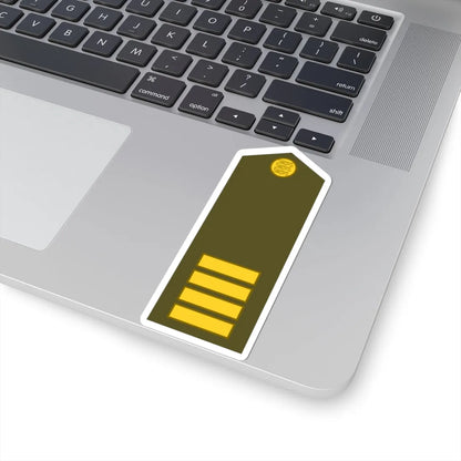 Estonia Army OR 5 (Estonia) (Military Rank) STICKER Vinyl Kiss-Cut Decal - The Sticker Space