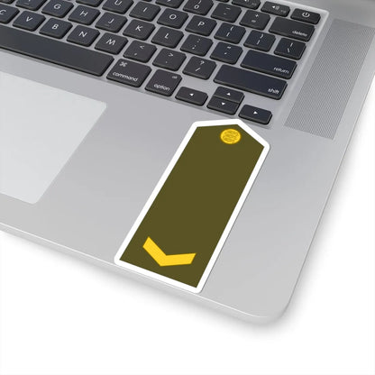 Estonia Army OR 6 (Estonia) (Military Rank) STICKER Vinyl Kiss-Cut Decal - The Sticker Space