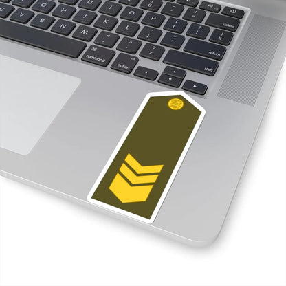 Estonia Army OR 9b (Estonia) (Military Rank) STICKER Vinyl Kiss-Cut Decal - The Sticker Space