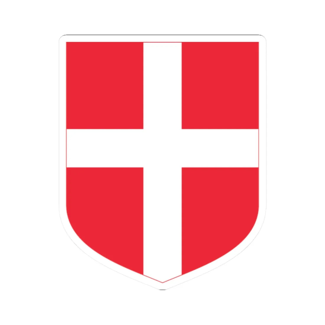 Et-Harju maakond-coa (Estonia) (Coat of Arms) STICKER Vinyl Kiss-Cut Decal 2 Inch White - The Sticker Space