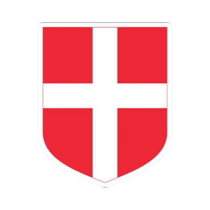 Et-Harju maakond-coa (Estonia) (Coat of Arms) STICKER Vinyl Kiss-Cut Decal 2 Inch White - The Sticker Space