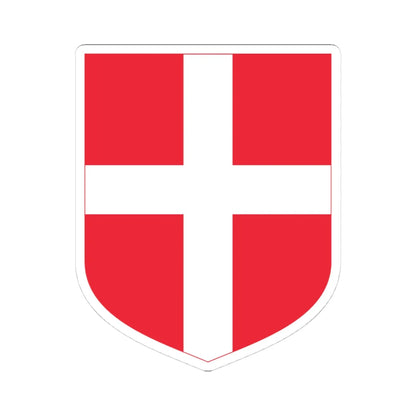 Et-Harju maakond-coa (Estonia) (Coat of Arms) STICKER Vinyl Kiss-Cut Decal 4 Inch White - The Sticker Space