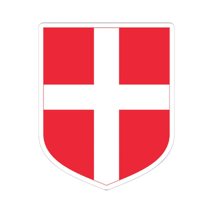 Et-Harju maakond-coa (Estonia) (Coat of Arms) STICKER Vinyl Kiss-Cut Decal 6 Inch White - The Sticker Space