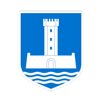 Et-Järva maakond-coa (Estonia) (Coat of Arms) STICKER Vinyl Kiss-Cut Decal 4 Inch White - The Sticker Space