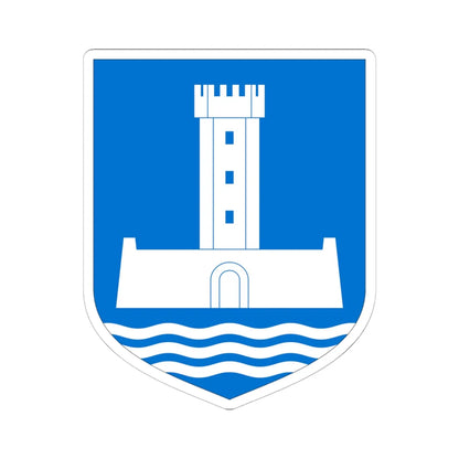 Et-Järva maakond-coa (Estonia) (Coat of Arms) STICKER Vinyl Kiss-Cut Decal 6 Inch White - The Sticker Space