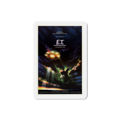 ET the Extra Terrestrial 1982 Movie Poster Die-Cut Magnet-The Sticker Space