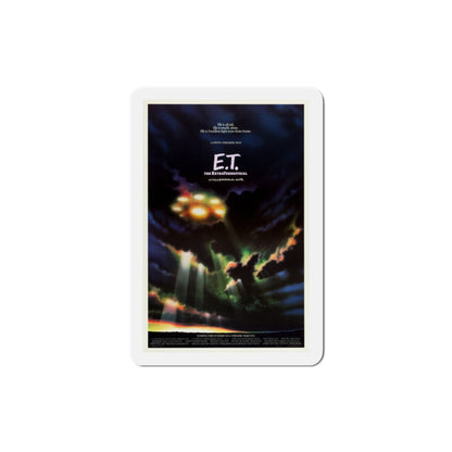 ET the Extra Terrestrial 1982 Movie Poster Die-Cut Magnet-3" x 3"-The Sticker Space