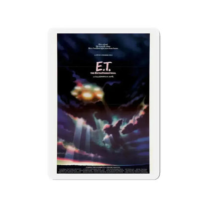 E.T. THE EXTRA TERRESTRIAL 1982 Movie Poster - Refrigerator Magnet - The Sticker Space