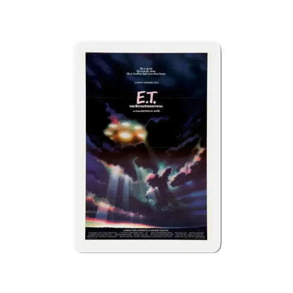 E.T. THE EXTRA TERRESTRIAL 1982 Movie Poster - Refrigerator Magnet - The Sticker Space