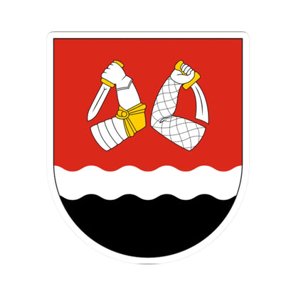 Etelä-Karjala.vaakuna (Finland) (Coat of Arms) STICKER Vinyl Kiss-Cut Decal 2 Inch White - The Sticker Space