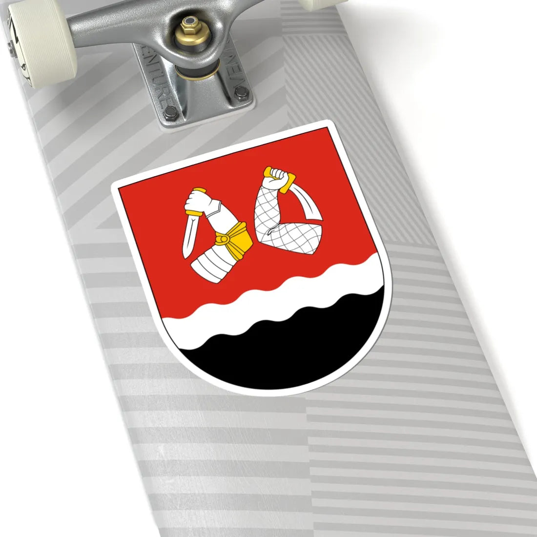 Etelä-Karjala.vaakuna (Finland) (Coat of Arms) STICKER Vinyl Kiss-Cut Decal - The Sticker Space