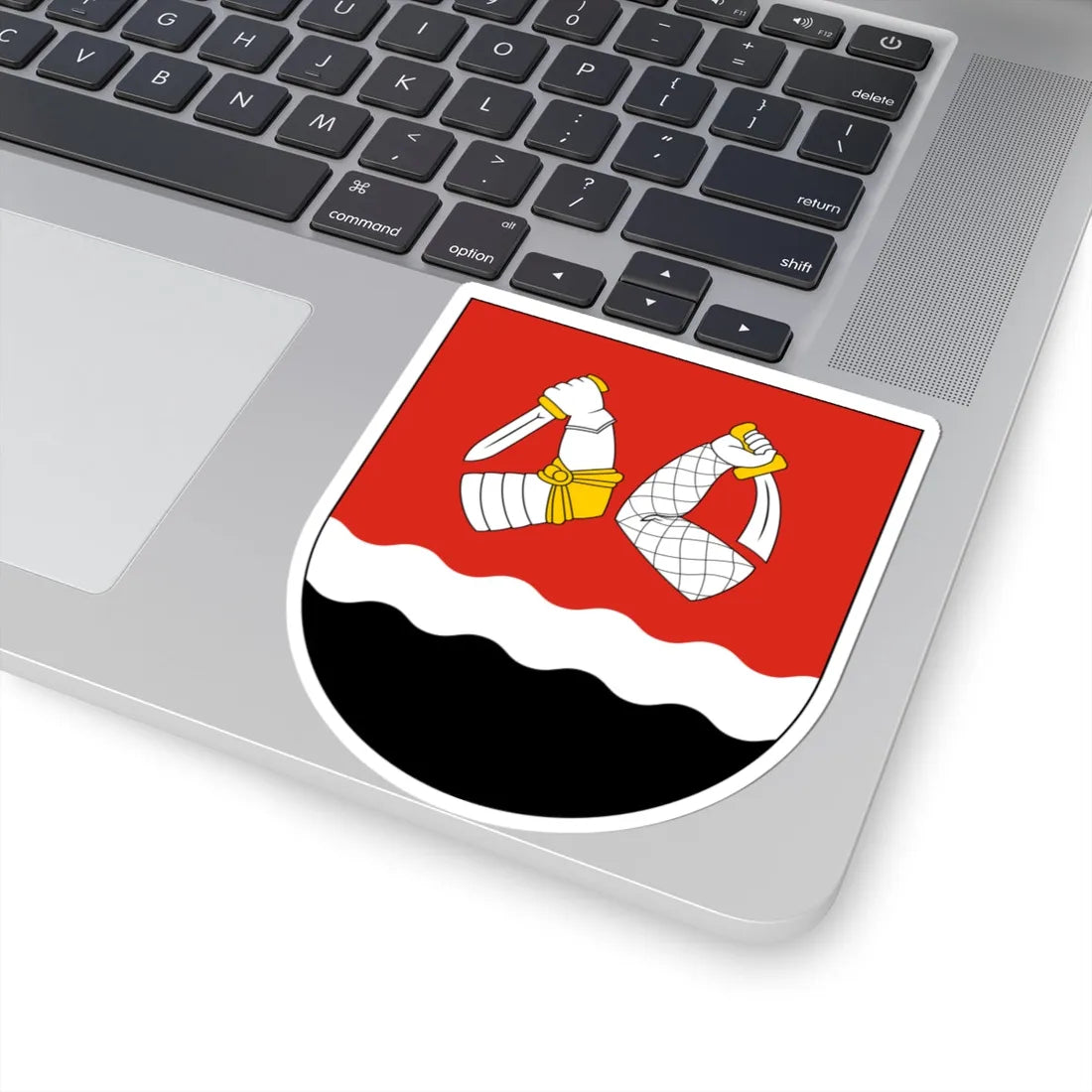 Etelä-Karjala.vaakuna (Finland) (Coat of Arms) STICKER Vinyl Kiss-Cut Decal - The Sticker Space