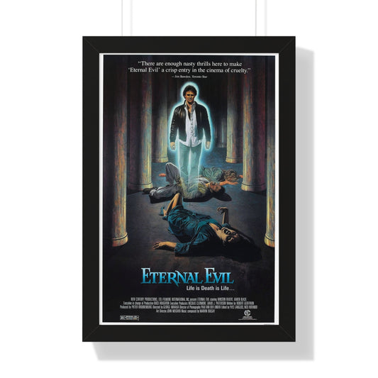 ETERNAL EVIL 1985 - Framed Movie Poster-16″ x 24″-The Sticker Space