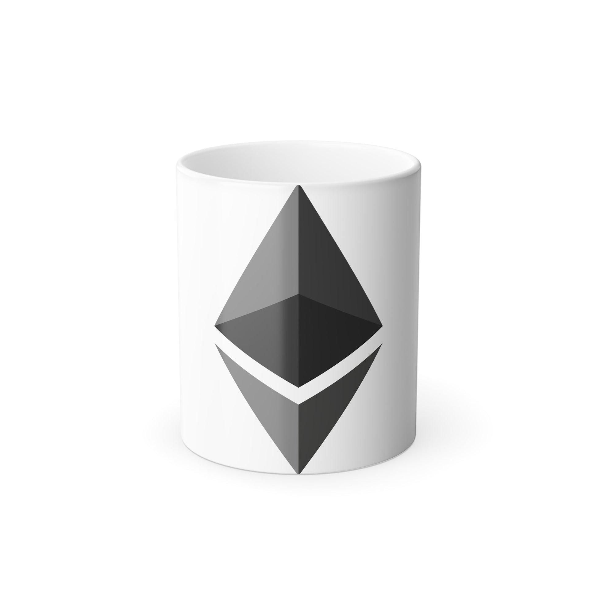 ETHEREUM ETH (Cryptocurrency) Color Changing Mug 11oz-11oz-The Sticker Space