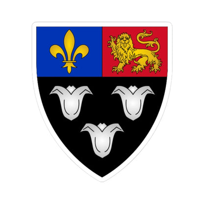 Etoncollegearms (England) (Coat of Arms) STICKER Vinyl Kiss-Cut Decal 6 Inch White - The Sticker Space