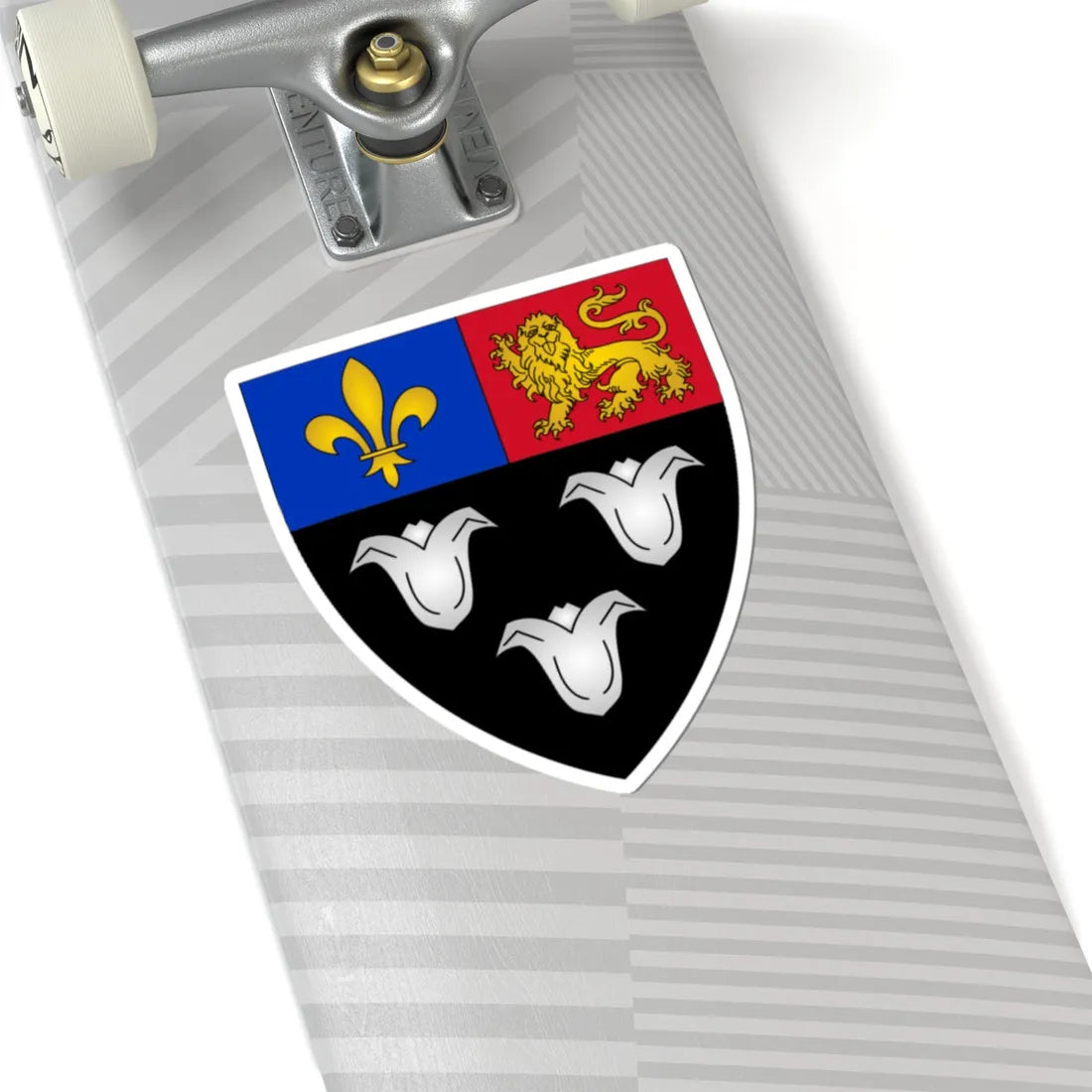 Etoncollegearms (England) (Coat of Arms) STICKER Vinyl Kiss-Cut Decal - The Sticker Space