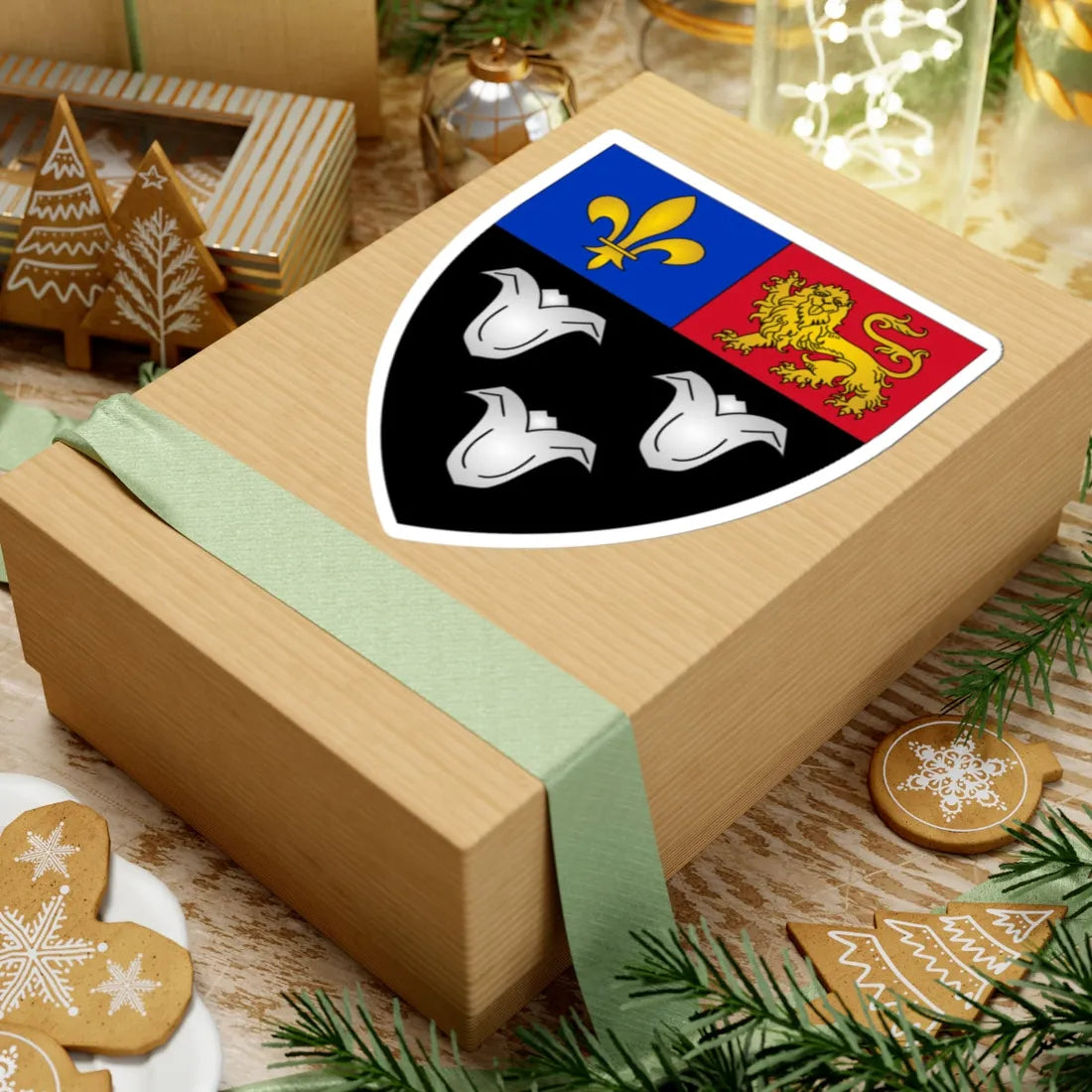 Etoncollegearms (England) (Coat of Arms) STICKER Vinyl Kiss-Cut Decal - The Sticker Space