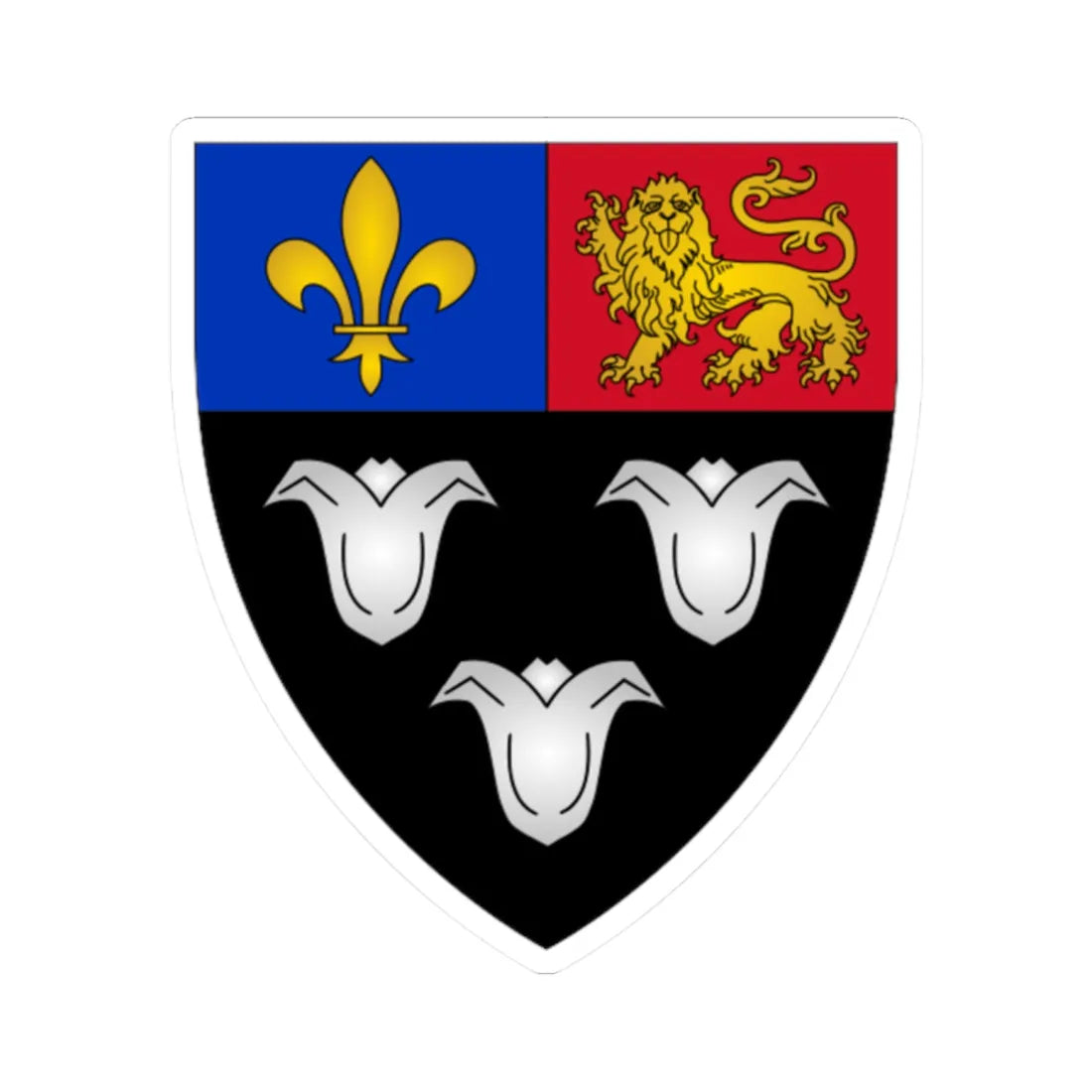 Etoncollegearms (England) (Coat of Arms) STICKER Vinyl Kiss-Cut Decal - The Sticker Space