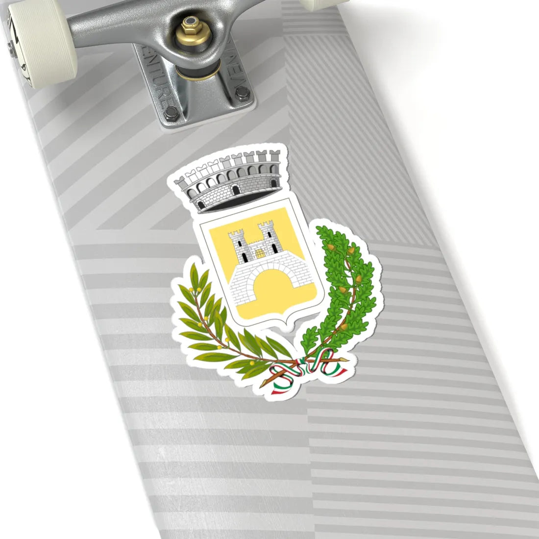 Etroubles-Stemma (Italy) (Coat of Arms) STICKER Vinyl Kiss-Cut Decal - The Sticker Space