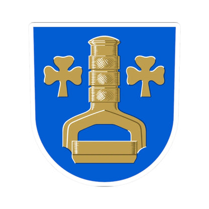 Äetsä.vaakuna (Finland) (Coat of Arms) STICKER Vinyl Kiss-Cut Decal 2 Inch White - The Sticker Space