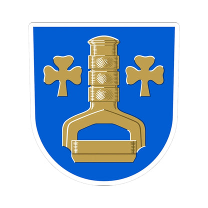 Äetsä.vaakuna (Finland) (Coat of Arms) STICKER Vinyl Kiss-Cut Decal 3 Inch White - The Sticker Space