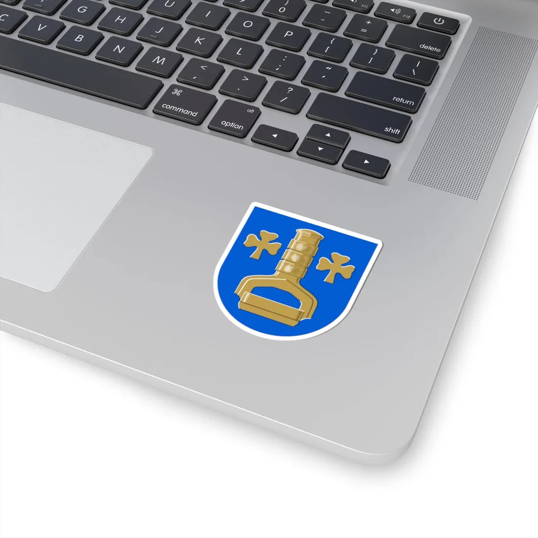 Äetsä.vaakuna (Finland) (Coat of Arms) STICKER Vinyl Kiss-Cut Decal - The Sticker Space