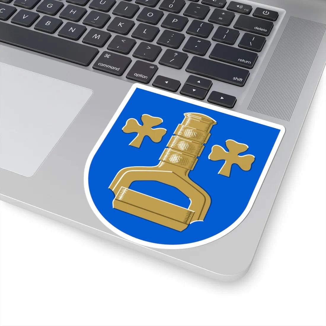 Äetsä.vaakuna (Finland) (Coat of Arms) STICKER Vinyl Kiss-Cut Decal - The Sticker Space