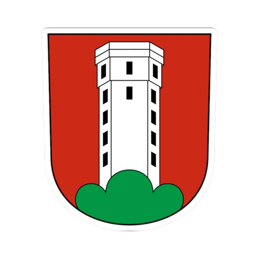 Etziken-blazon (Switzerland) (Coat of Arms) STICKER Vinyl Kiss-Cut Decal - The Sticker Space