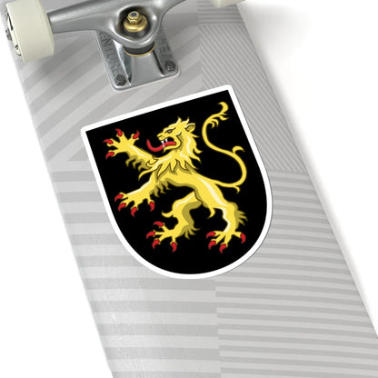 EU Member States CoA Series- Belgium (Belgium) (Coat of Arms) STICKER Vinyl Kiss-Cut Decal - The Sticker Space