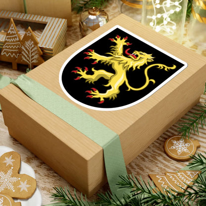 EU Member States CoA Series- Belgium (Belgium) (Coat of Arms) STICKER Vinyl Kiss-Cut Decal - The Sticker Space