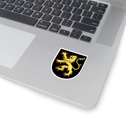 EU Member States CoA Series- Belgium (Belgium) (Coat of Arms) STICKER Vinyl Kiss-Cut Decal - The Sticker Space